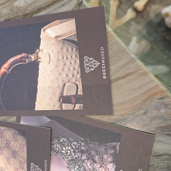 Gucci Museo Exhibit Cards - PERFECT for framing! - Picture 5 of 9